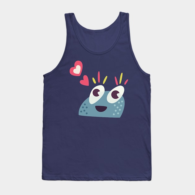 Kawaii Candy Tank Top by Boriana Giormova